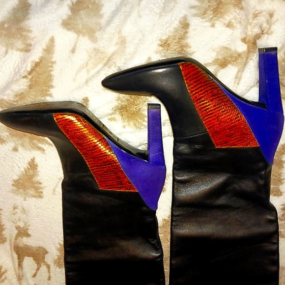 Balenciaga boots black /purple/crocodile skin? - Picture 8 of 10